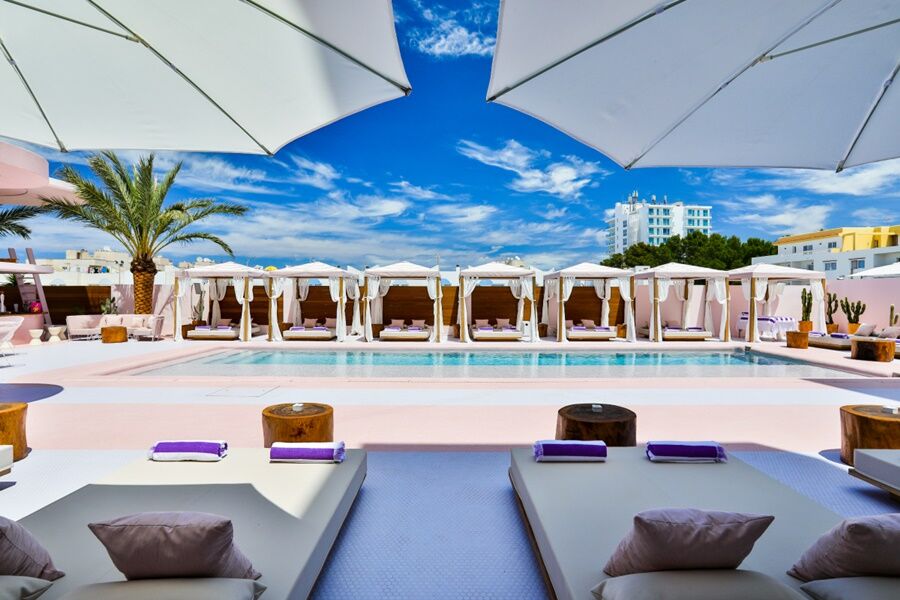 Apartamentos Blue Star (Adults Only) Sant Antoni de Portmany Esterno foto